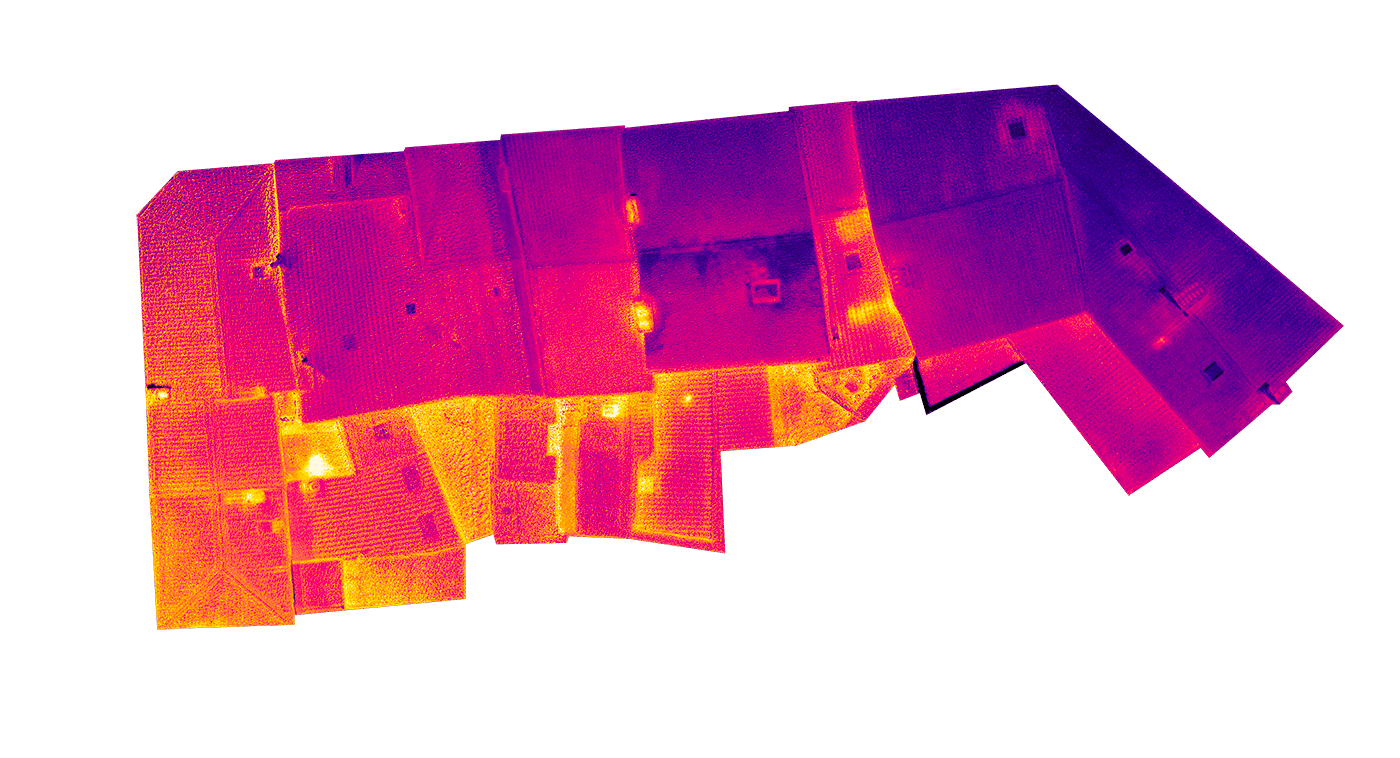 thermographie par drone