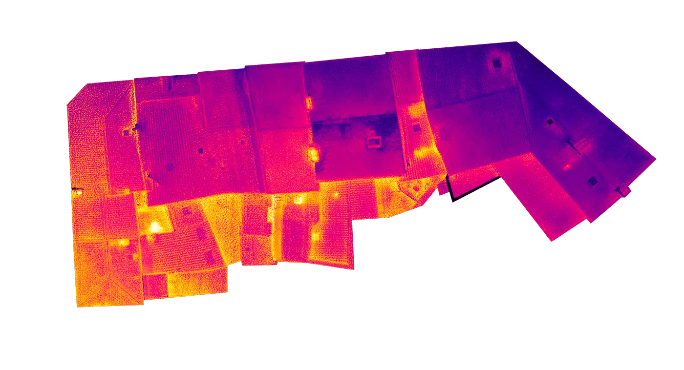 thermographie par drone