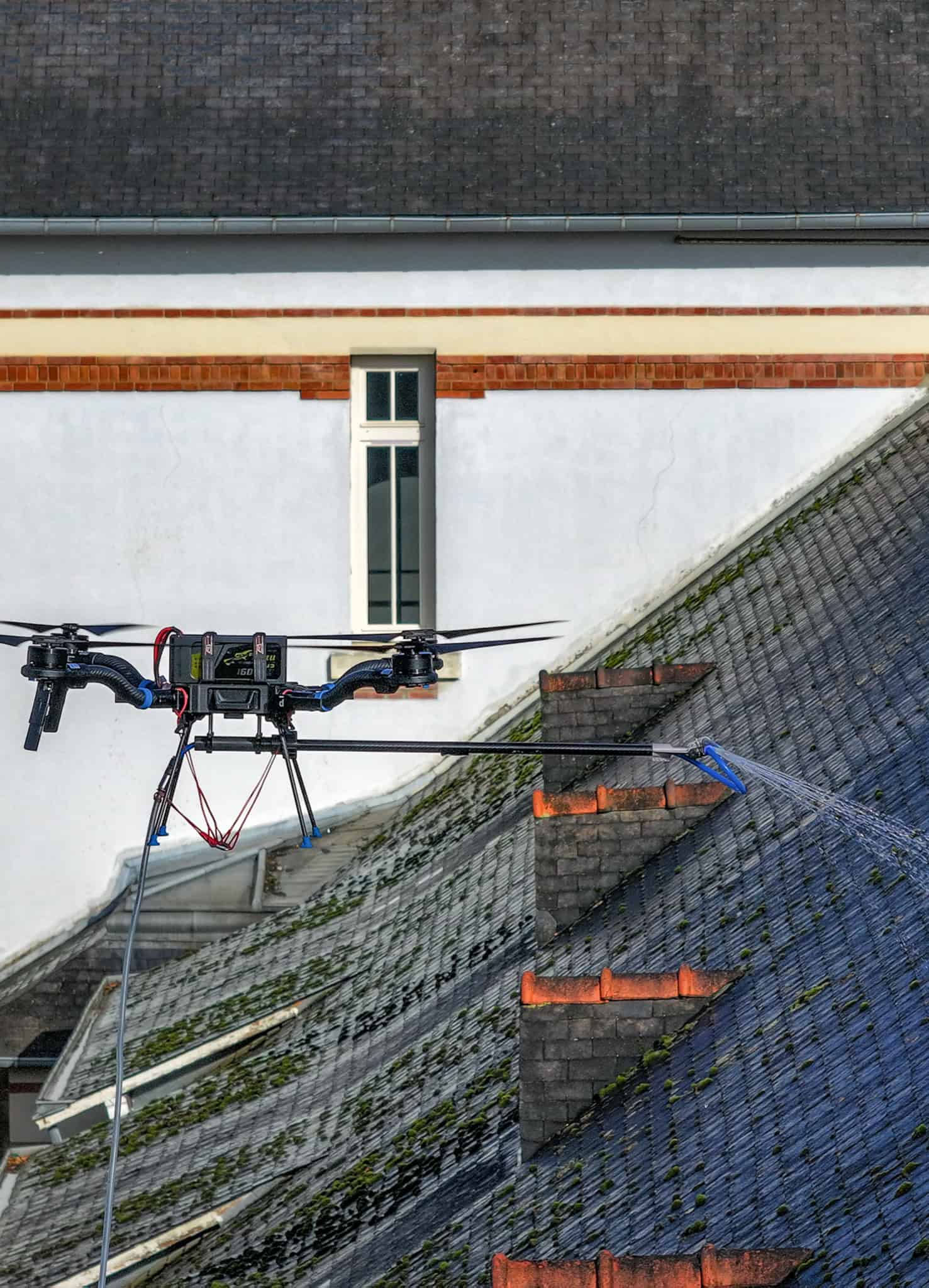 demoussage par drone