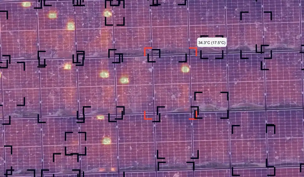 orthophotographie thermique pour inspection