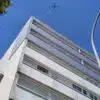 nettoyage d'une façade par drone